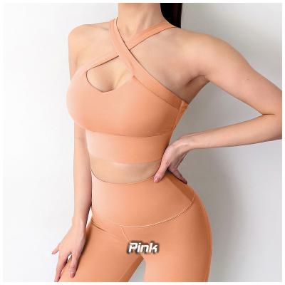 China Breathable 2 Piece Set Yoga Sportswear Ladies Set Custom Fitness Women's Activewear Yoga Equipment Women Sets Fitness Women 2022 for sale