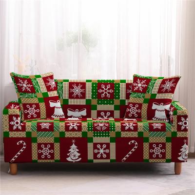 China Modern hot sale Santa Claus sofa cover stretch sofa cover inclusive fabric sofa dustproof cushion for sale