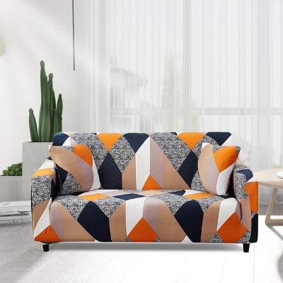 China Modern Household Decoration Protect Elastic Sofa Cover , Super Soft Stretch Material Wholesale Sofa Cover for sale