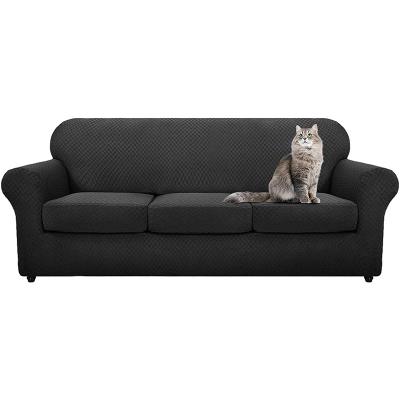 China High Stretch Sofa Cover Cushion Covers Loveseat Modern Jacquard Sofa Slipcover For Dogs Pets Anti Slip Furniture Protector Sofa Covers for sale