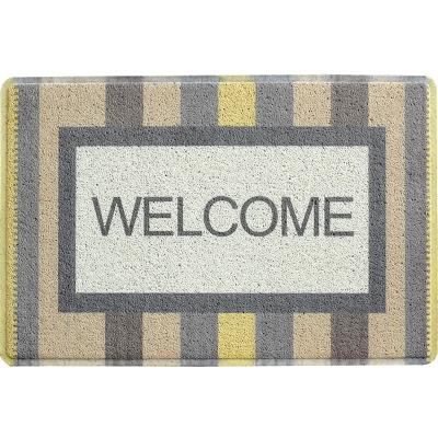 China Washable Hot Foot Mat Washable Hot Rubbing Ring Yarn Door Entrance Mat Door Entrance Floor Mats Nordic Kitchen Bedroom Kitchen Door Mat for sale