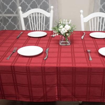 China Wholesale Round Rectangular Waterproof, Anti-fouling and Oil-proof Checkered Hotel Roll Tablecloth Oilproof Table Cloth for sale