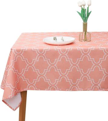 China Waterproof manufacturers provide simple geometric tablecloth, oil-proof digital printing tablecloth, table and tea tablecloth for sale