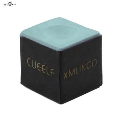 China Cueelf Modern Blue/Green Color Block Snooker Pool Chalk High Quality Billiard Marks Billiard Chalk Accessories for sale