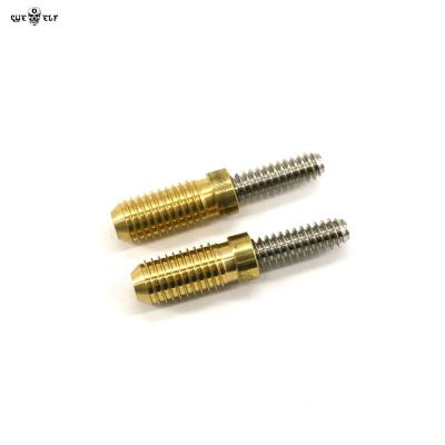 China Cueelf Modern Cheap Price Brass Joint Pin For Carom Cue Snooker Pool Cue for sale