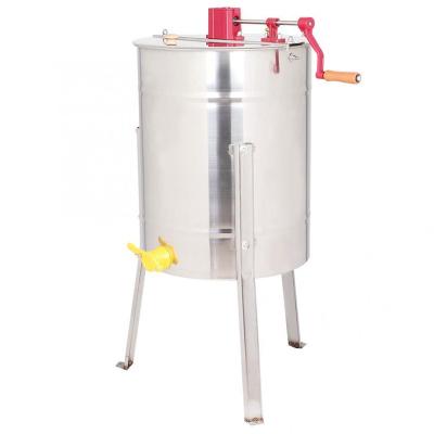 China Separating Bee Honey Certificate 3/4/8/12 Frames Honey Extractor Stainless Steel Electric Manual Honey Bee Extractor For Sale for sale