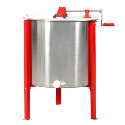 China Manual Extract Bee Honey 4 Frames Honey Extractor Motor Beekeeping Stainless Steel Material For Honey Machine for sale