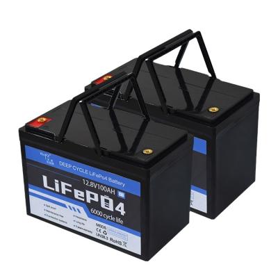 China Golf Carts Safety 12V/24V 30ah 60ah 80ah 100Ah Universal Lithium Battery With Handle for sale