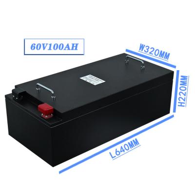 China Electric Bicycles/Scooters Bms 60v 100ah Lifepo4 Lithium Battery Household Energy Storage Battery Customization for sale