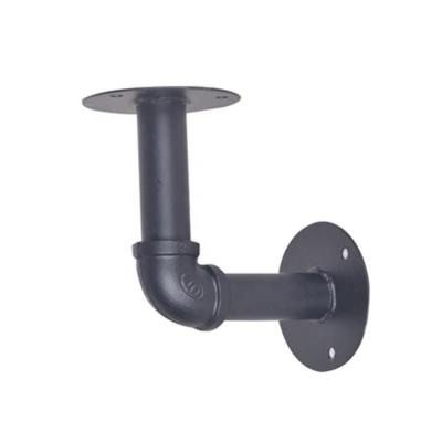 China Industrial Retro Wall Bearing Wall Wind Wall Decoration Shelf Living Room Bedroom Water Pipe Shelf Traditional Water Pipe Bracket for sale