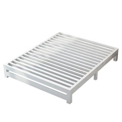 China Easy To Assemble Iron To Bed Iron Thickened And Reinforced Bed Without Double Headboard Single Home Metal Beds for sale