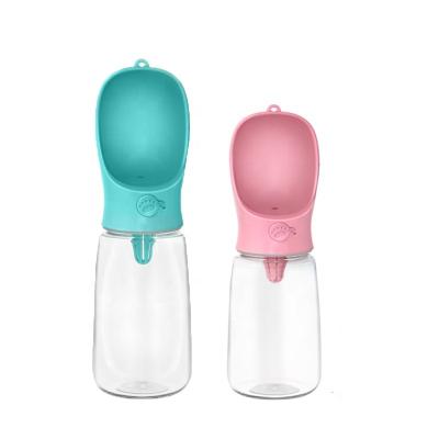 China Sustainable Promotion Pet Portable Automatic Drinking Outdoor Water Bottle For Dog for sale