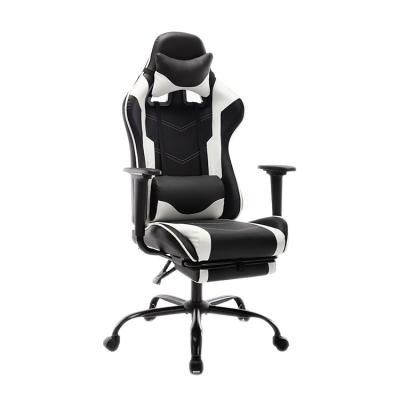 China (Height) Good Price Adjustable PU Leather Swivel Extendable Computer Racing Chair For Home Office for sale