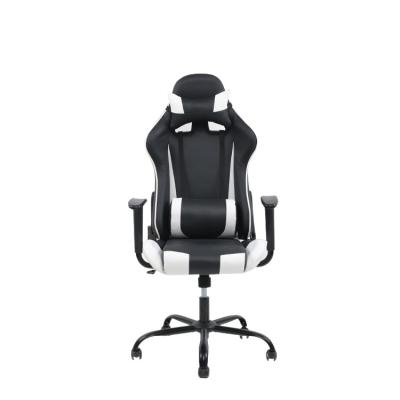 China Computer Chair Adjustable (Height) Ergonomic Comfortable Swivel Style Black White Racing Sale for sale