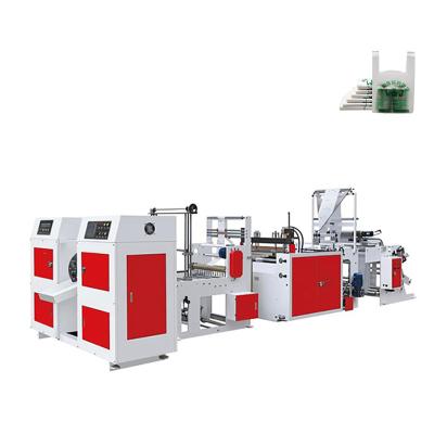 China Hotels Plastic Fruit Bag Making Machine Fully Automatic Plastic Bag Product Making Machinery for sale