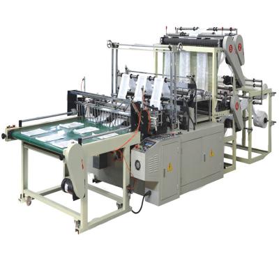 China Film Pe Ldpe Hdpe Side Gusset Bag Making Machine Line Film Extruder Machine Elevator Rotary Die Head Plastic Film Blowing Machine for sale