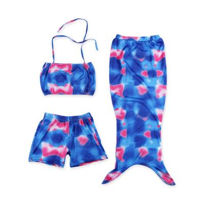 China Sweet Children's Mermaid Swimsuit Split Mermaid Three Piece Swimsuit for sale