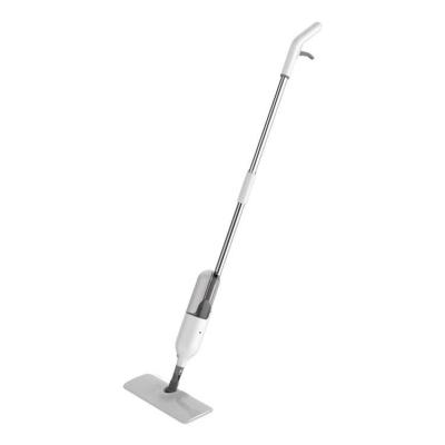 China Sustainable Healthy Easy Flat Magic Floor Cleaning Stainless Steel Spray Mop Pole for sale