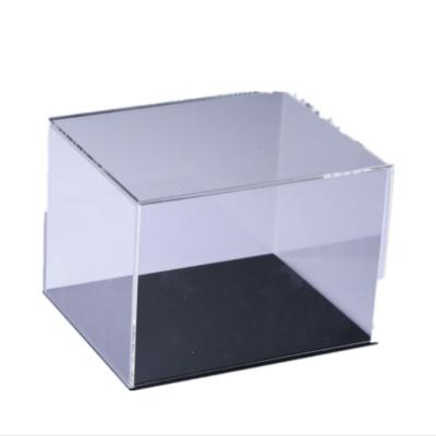 China Minimalist Exquisite Workmanship Acrylic Display Box With Lid Acrylic Jewelry Box Display for sale