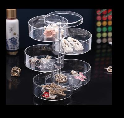 China New Hot Selling Acrylic Earring Jewelry Storage Box for sale