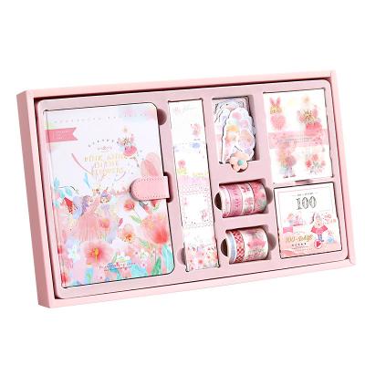 China Environmentally Friendly DIY Journaling Set Journal Gift Set Notebook Journal Book Set With 147 Piece Items for sale