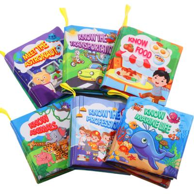 China Soft Baby Bath Book Tissue Book Eco - Friendly Baby Cloth Books For Babies for sale