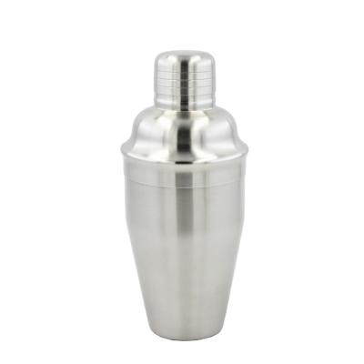 China Viable Mixing Tools Metal Shaker Bottle 19oz Martini Shaker Cocktail Shaker Stainless Steel For Bar for sale