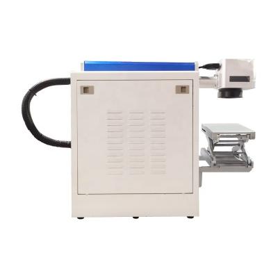 China Small Metal Full-enclosed Stainless Steel Tag Aluminum Laser Engraving Machine Marking Machine for sale