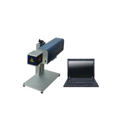 China Laser Marking Precise Positioning Ear Tag Monocle Plastic Laser Marking Mini CO2 Laser Engraving Machine for sale