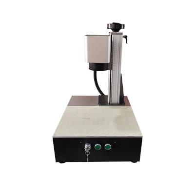 China Laser Metal Color Fiber Laser Engraving Machines 20w 30w Mini Portable Laser Marking Machine for sale