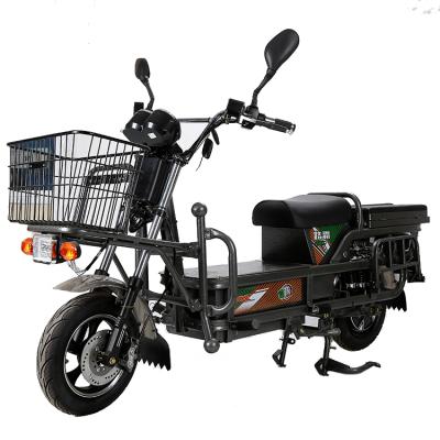 China 2021 Factory 72V 1200W Mens Charging Electric Motorcycle Delivery Heavy Cargo For Adult for sale