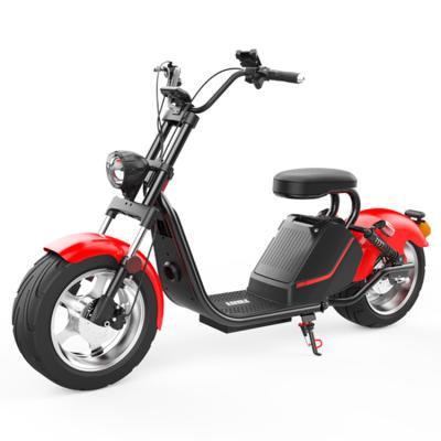 China Citycoco Warehouse Euro Electric Scooter 1500W 2000W 3000W Battery 60V 20Ah Fat Steel Removable Tire for sale