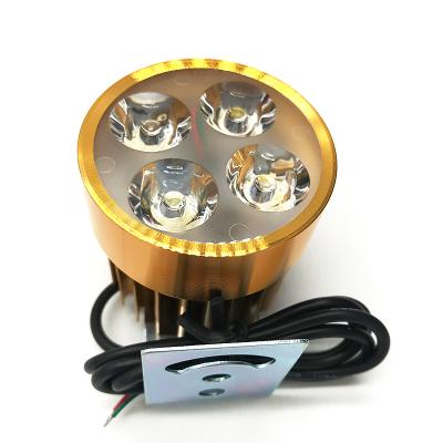 China Hot Selling Electric Motorcycle Scooter LED Headlight 18W Light A030 Motorcycle Parts DC 12V 80V Electric Motorcycle Light LED Light A030 for sale