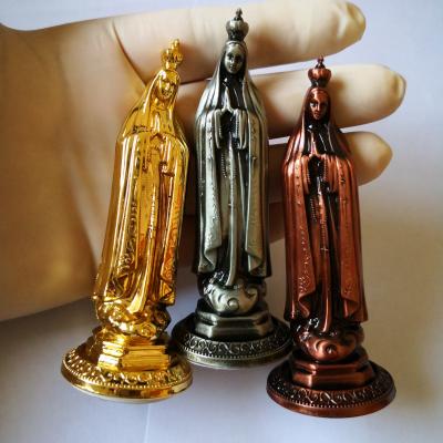 China Europe Mary Metal Status Wholesale Gift Handmade Catholic Religious Items for sale