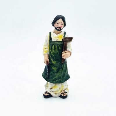 China Hot Selling DIY TOY 9cm Personalized Handmade Resin ST JOSEPH THE WORKER for sale