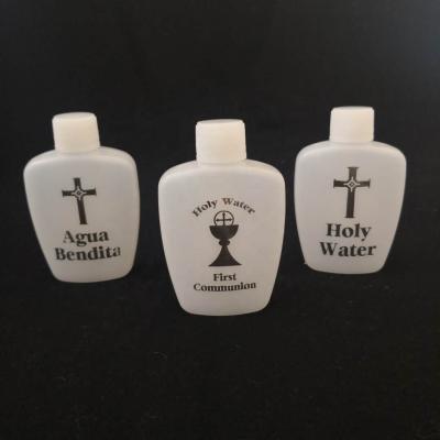 China 120ml PERFUME Catholic Plastic Holy Water Bottle Wholesale Plastic Bottles for sale