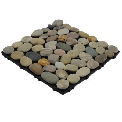 China Contemporary Garden Rolls Frosted Stone Deck Tiles, Box of 6 for sale