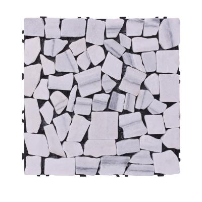 China Contemporary Stone Interlocking Exterior Stone Deck Tiles for sale