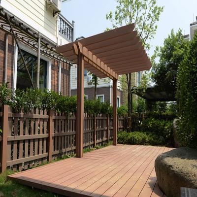 China High quality easily assembled wpc pergola outdoor pergola for sale