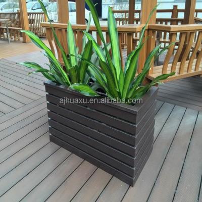 China 178273 new modern competitive price design WPC planter pot for sale