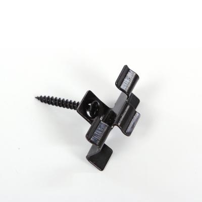 China Good quality outdoor wpc decking plastic flooring clip accessories for sale