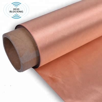 China China Supplier Simple RFID Lining Cloth For Bags Emf Shielding Cloth Rfid Material for sale