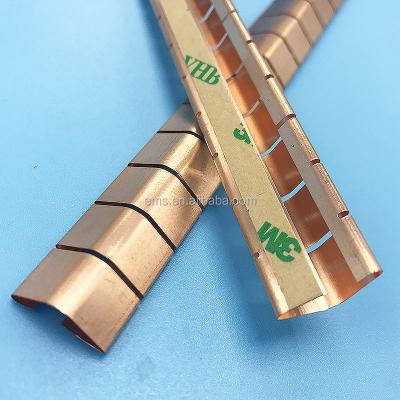 China Cabinet Doors Beryllium Copper Fingerstock , EMC Door EMC Part Fittings EMI Fingers for sale