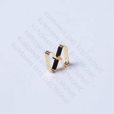 China ISO9001 Antenna OEM Customized Gold Plated Spring Fingers Copper Ground Contacts Springs for sale