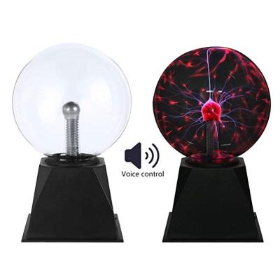 China Parlor Plasma Magic Ball USB Powered Sounds Controlled Led GRB Colors Static Ball Crystall Touch Light For Festival Gift for sale