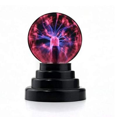 China Novelty USB Plastic Magic Lamp or Plasma Battery Operated Ball LED Decorative Light for sale