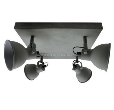 China Outdoor Mounted Focus Lighting Concrete Ceiling Lamp GU10 Hot Sale Lamp for sale