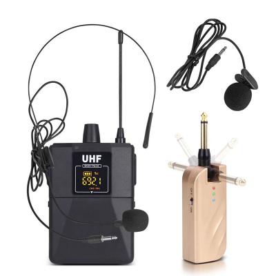 China Professional Handheld Microphone Microphone Set With Receiver For Cart Speaker for sale