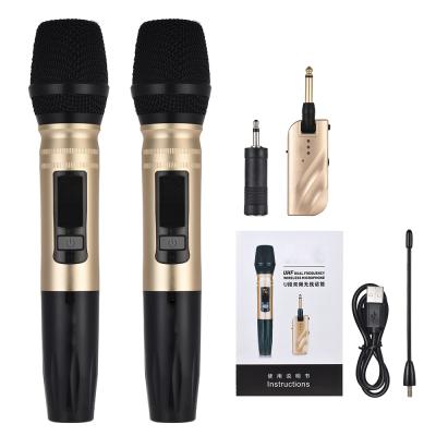 China Handheld Microphone 2018 New Design Mic Wireless Professional For Night Club Party for sale