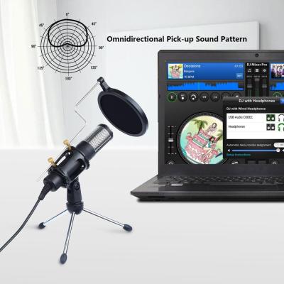 China Live Streaming Personal Studio 2020 Equipment Recording Computer Musical Microphone For PC for sale